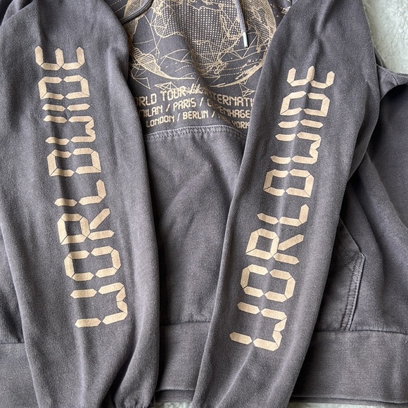 Purple oversized hoodie - Picture 2 of 3